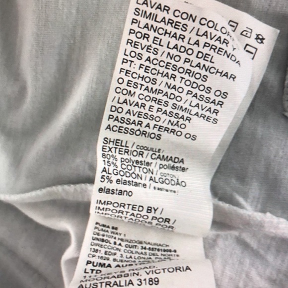 Puma Men’s Polo Shirt White size Small - Picture 4 of 7